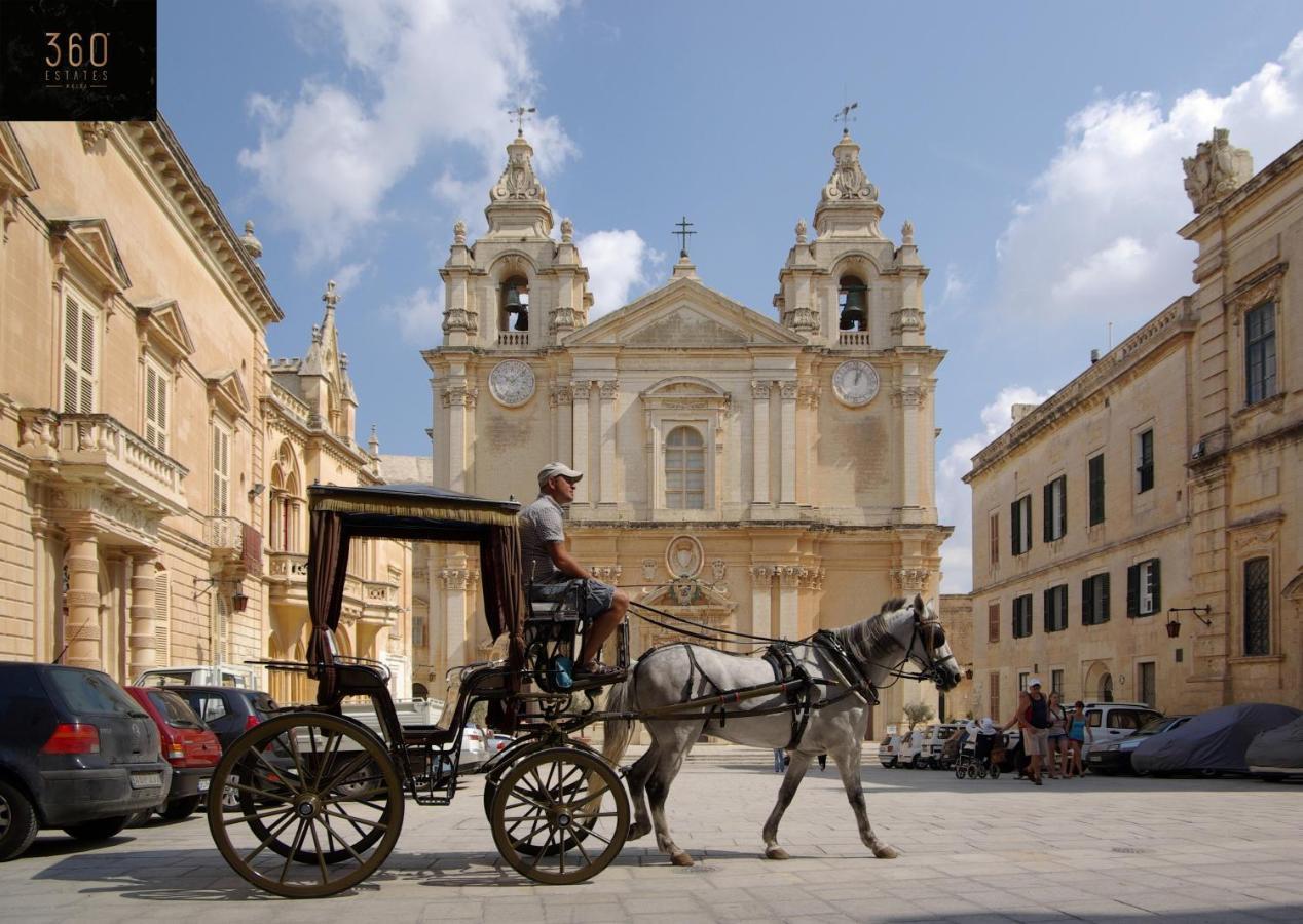 Historical Mdina Gem, Lux Home With Rooftop Pool By 360 Estates Экстерьер фото